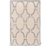 Benuta Alfombra crema/gris 250x350