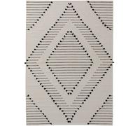 alfombra de algodón benuta Bo Marfil - 200 x 300 cm