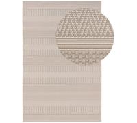 Benuta Alfombra de exterior & interior beige 200x290