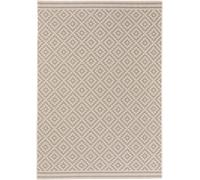 benuta Doméstico y amp; Alfombra de exterior Metro Geométrica Rectangular - Gris, 140 x 200 cm