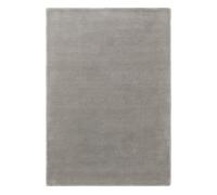 benuta Alfombra de Lana Bent Rectangular - Gris, 160 x 230 cm
