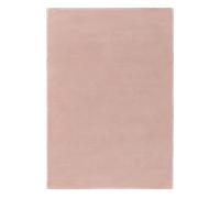 benuta Alfombra de Lana Bent Rectangular - Rosa, 70 x 140 cm