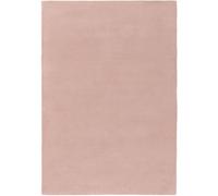 Benuta Alfombra de lana rosa 120x170