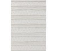 Benuta Alfombra de material reciclado ivory 160x230