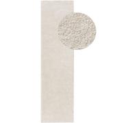 Benuta Alfombra de pasillo crema 80x300