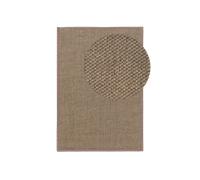 benuta Alfombra de Sisal Greta Rectangular - Gris, 160 x 230 cm