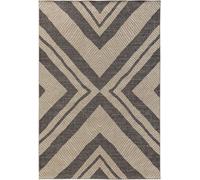 Benuta Alfombra de tejido plano beige/marrón 120x170