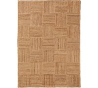 Benuta Alfombra de yute marrón claro 80x150