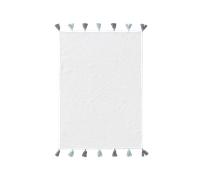 benuta alfombra infantil lavable Malu rectangular - azul, 150 x 220 cm