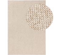 Benuta Alfombra lavable crema 200x290