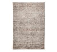 benuta Alfombra Nest Anwar - Gris/Beige 200 x 300 cm - Fibra sintética - Rectangular & en estilo: tradicional, estilo oriental - Fácil de limpiar para salón dormitorio