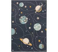 Benuta Alfombra niños azul 140x200