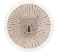 Benuta Alfombra niños beige ø 120 redondo