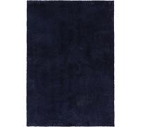 Benuta Alfombra pelo largo azul oscuro 140x200