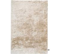 Benuta Alfombra pelo largo beige 140x200