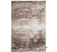 Benuta Alfombra pelo largo beige/marrón claro 80x150