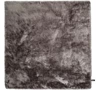 Benuta Alfombra pelo largo gris 200x200