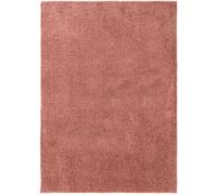 Benuta Alfombra pelo largo rosa 160x230