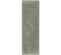 benuta Alfombra Shaggy Soda Runner - Verde Claro