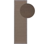 Benuta Alfombra sisal gris 70x240
