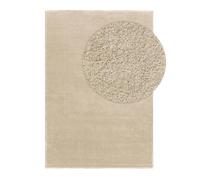 benuta Alfombra Tacoma Rectangular - Beige, 240 x 340 cm