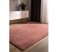 benuta Basic Alfombra Salon Pelo Largo Soho - Rosa 60x120 cm - Suave acogedora Minimalista - Fácil - Suelo Radiante