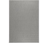benuta Doméstico y amp; Alfombra de exterior Metro rectangular - gris claro, 120 x 170 cm
