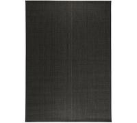 benuta Doméstico y amp; Alfombra de exterior Metro rectangular - negro, 200 x 290 cm