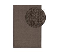 benuta Doméstico y amp; Naoto Alfombra de exterior rectangular - Gris, 120 x 170 cm