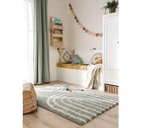 benuta Lytte Alfombra Infantil Gobi - Azul 120x170 cm - Sintética - Rectangular y Estilo: Motivos Infantiles, Escandinavo - Fácil Mantenimiento - para Cuarto de niños, Sala y Dormitorio