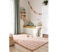 benuta Lytte Alfombra Infantil Gobi - Rosa 140x200 cm - Sintética - Rectangular y Estilo: Motivos Infantiles, Escandinavo - Fácil Mantenimiento - para Cuarto de niños, Sala y Dormitorio
