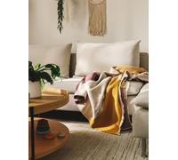 Benuta Manta de algodón multicolor 130x170