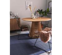 benuta Nest Alfombra Exterior Interior Sisal Sana - Azul 200x300 cm - Robusta para Comedor, Dormitorio, Salon & Sala de Estar - 100% Fibra Natural - Diseño Atemporal