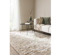 benuta Nest Alfombra Salon de Pelo Largo Whisper - Beige 140x200 cm - Suave y Acogedora para Dormitorio y Sala de Estar - Fácil de Limpiar - Apta para Suelos radiantes