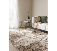benuta Nest Alfombra Salon de Pelo Largo Whisper - Marrón Claro 160x230 cm - Suave y Acogedora para Dormitorio y Sala de Estar - Fácil de Limpiar - Apta para Suelos radiantes
