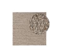 benuta Parche De Alfombra De Lana Cuadrado - Multicolor