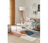 benuta Pop Alfombra Salon Laury - Multicolor 120x170 cm - Fibra sintética - Rectangular & Estilo: Vintage, Elegante, Retro, Abstracto para Sala de Estar, Comedor, Dormitorio, Entrada