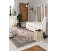 benuta Pop Alfombra Salon Laury - Multicolor 200x300 cm - Fibra sintética - Rectangular & Estilo: Vintage, Elegante, Retro, Abstracto para Sala de Estar, Comedor, Dormitorio, Entrada