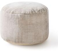 Benuta Puf gris claro 55x55x30