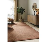 benuta Pure Alfombra Lana Rocco - Marrón 200x300 cm - Rectangular & Estilo: Ethno-Style, Natural Living, Minimalista - para Salon, Sala de Estar, Dormitorio - Fácil de Limpiar