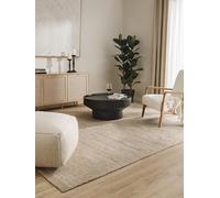 benuta Pure Alfombra Lana Rocco - Topo 70x140 cm - Rectangular & Estilo: Ethno-Style, Natural Living, Minimalista - para Salon, Sala de Estar, Dormitorio - Fácil de Limpiar