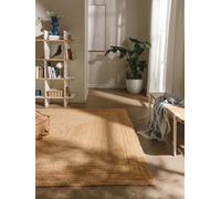 benuta alfombra de yute Jutta rectangular - rectangular, 200 x 300 cm