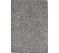 benuta Shaggy Alfombra, Gris Oscuro, 80 x 150 cm