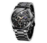 BENYAR by Relojes para Hombre Cronógrafo Indicación de Fecha 50M Reloj de Pulsera Impermeable Reloj de Pulsera clásico para Hombre Relojes analógicos de Cuarzo de Lujo Casual con Correa