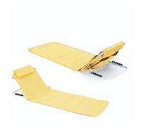 Benyong 1 artículo Silla de playa plegable ligera colchoneta de playa acolchada tumbona plegable ligera con respaldo silla de playa plegable ultraligera (7)