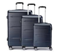 Benzi 5583 4 ruedas Juego de maletas 3 piezas gris