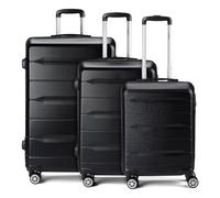 Benzi 5583 4 ruedas Juego de maletas 3 piezas negro