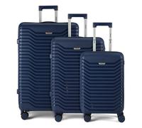 Benzi 5820 4 ruedas Juego de maletas 3 piezas azul