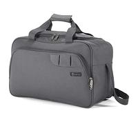 BENZI Bolsa de Viaje 40 x 25 x 20 cm | Apta para Equipaje de Mano Ryanair y Vueling | Bolsa Ligera y Resistente de Poliéster | Ideal para Viajes y Gimnasio - Gris