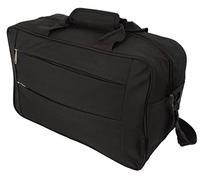 Benzi Bolsa de Viaje 40 x 25 x 20 cm Tamaño Equipaje de Mano Ryanair y Vueling (5496 Negro)